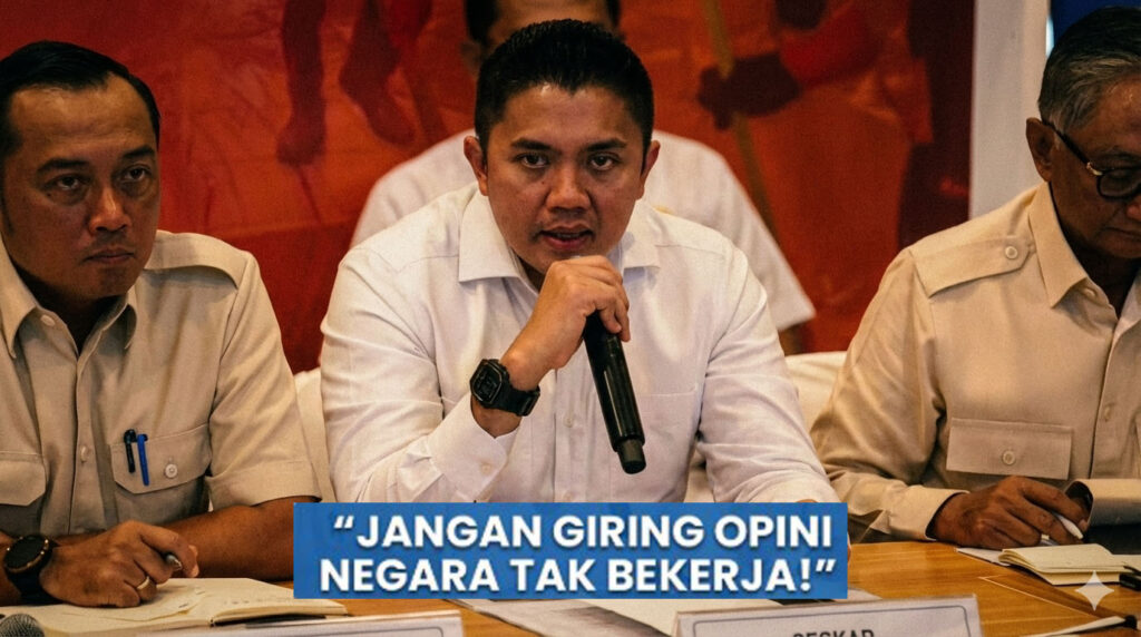 Seskab Teddy Bela Prabowo - Bencana Sumatera: Ketika Kritik Lambat Beradu dengan Kilas Gerak Cepat Pemerintah