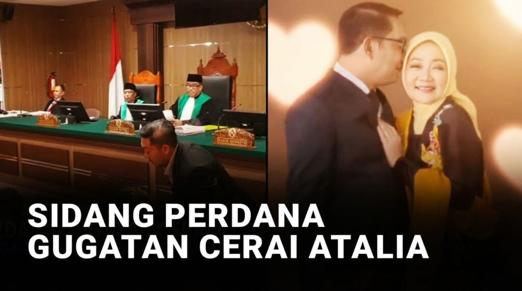 Ridwan Kamil Absen Sidang Cerai, Mediasi Dimulai Tanpa Kehadiran Pasangan