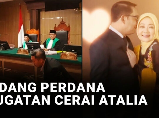 Ridwan Kamil Absen Sidang Cerai, Mediasi Dimulai Tanpa Kehadiran Pasangan