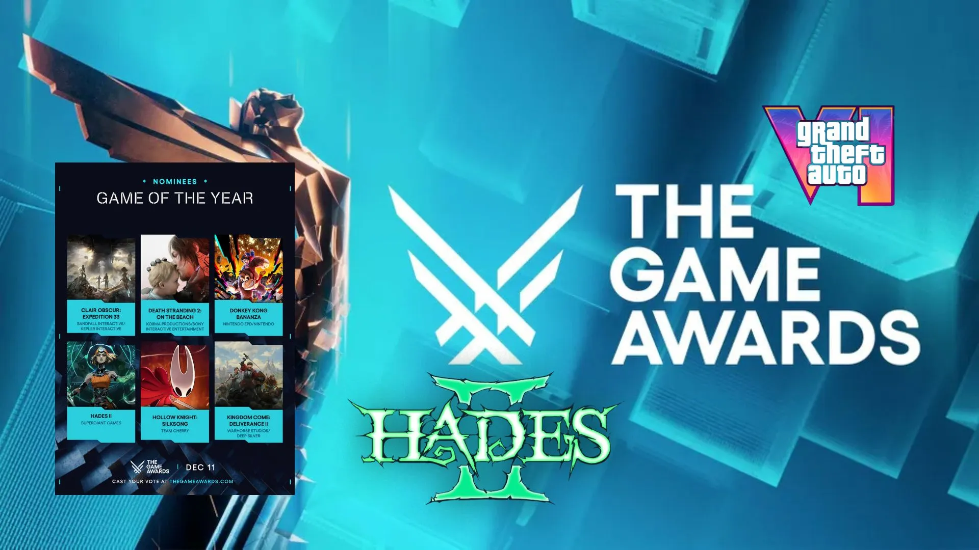 Siapa Saja Daftar Pemenang Nominasi The Game Awards 2025? Inilah Para Juara yang Wajib Kamu Tahu!