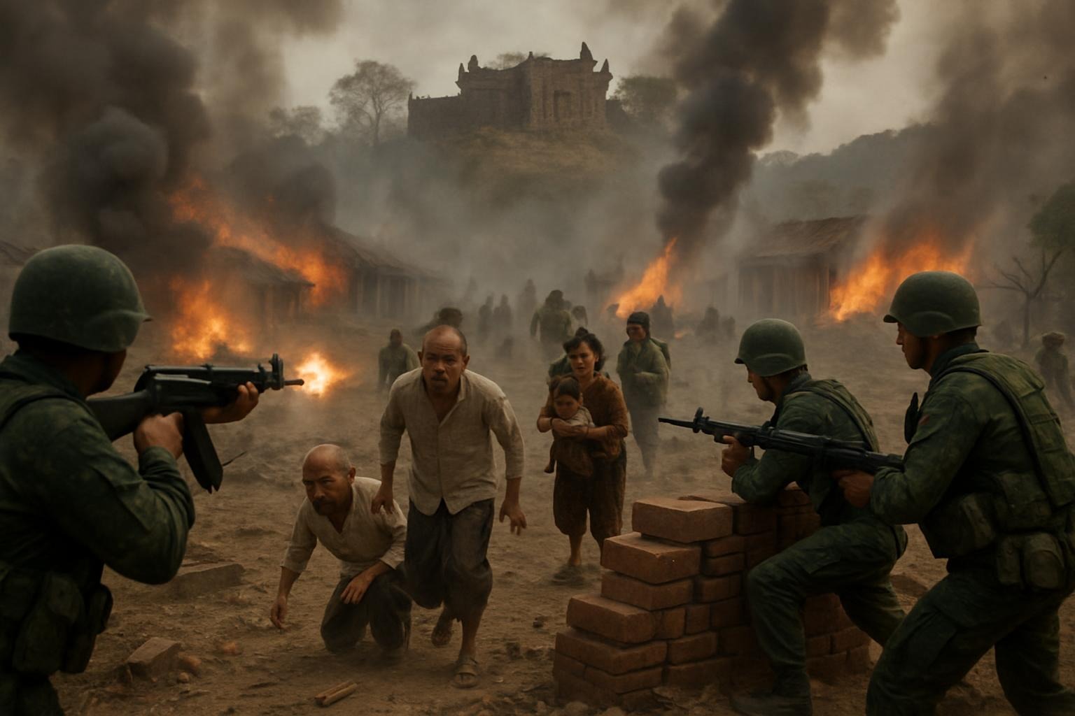 Perang Antara Thailand & Kamboja Sudah Masuk Hari Keempat